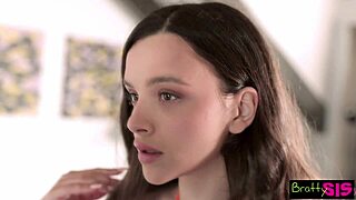 Damn! Bratty Step-Sis Ohana Petite 18+ Gets Cum Facial from Stepbro