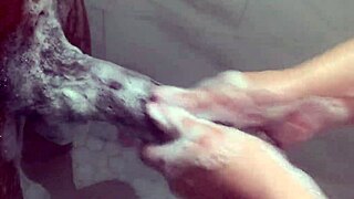 Big step sister teases with monster BBC at home.