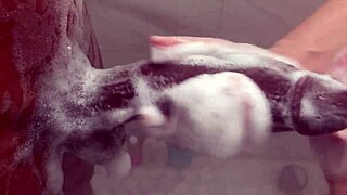 Big step sister plays with step brother monster bbc