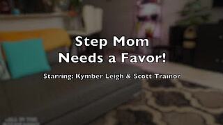 Is step mom Kymber Leigh craving junior's monster cock?