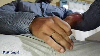 Malik Drago9 - Big Dick Very Horny At Work Jerking Off Cumming A Lot