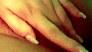 Watch this hot girl masturbate her small tits? Part 2!