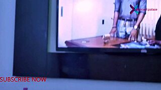 Horny Visitor's Intense Emotions During Big Black Cock Fucking