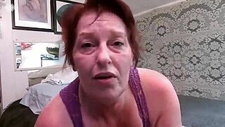 Watch thick curvy Dawnskye with huge fat ass and blue eyes in JOI and CEI dirty talk!