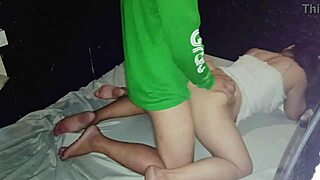 Friend fucks wife's ass