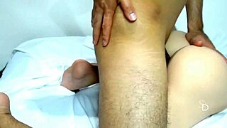 Horny from work, I fuck my beautiful mexican girlfriend and cum inside her tight pussy