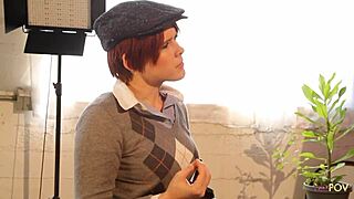 Lesbians End Up In A Threesome After A Photo Shoot That Was Smoking Hot And Sweet