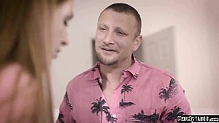 Wow! Home alone teen 18+ gets anal from perv neighbour in wild session. Can't believe it!