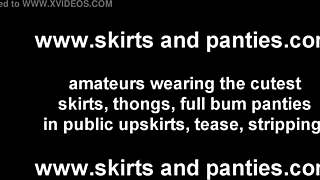 Do You Like My Cute Little Striped Panties Being Ripped Off?