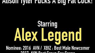 Busty babe alison tyler says, i'm milking this big dick alex legend