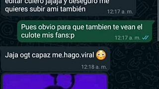 Latina girl licks pussy after perfume drives her wild