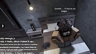 Shy Roblox Girl Becomes Horny Slut