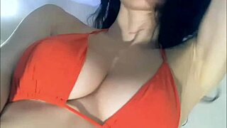 Why is this hot young girl showing her big boobs? Tease me more!
