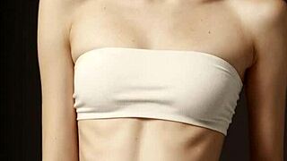 sweet romanian lingerie models showing off feet