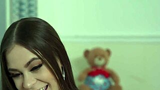 Busty Petite 18+ Josie Tucker Suggestively Hops On Cock In Various Positions