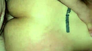 latina milf bent over getting doggystyle back shots on her big ass