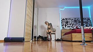 i strut in glamorous high heels