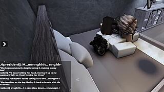 Shy Roblox Girl Becomes Horny Slut