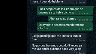 Latina girl licks pussy after perfume drives her wild