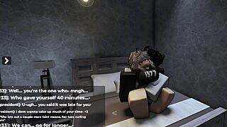 Shy Roblox Girl Becomes Horny Slut