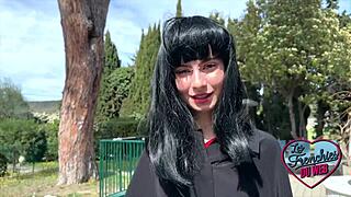 Lucifera Hunts Hard Sex in Lingerie