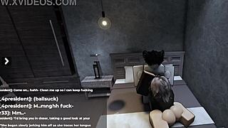 Shy Roblox Girl Becomes Horny Slut