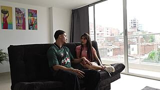 i met a muscular latina on the street and she seduced me to her house for real sex