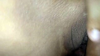 Does this student girl squirt into her tight pussy during intense orgasm?
