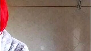 chantal fills her mouth with toothpaste while brushing