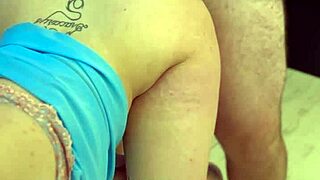 redhead neighbor takes small cock gift