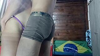 my friend caught me masturbating and came to lick my wet pussy