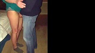 my wife getting horny in my friend's bedroom