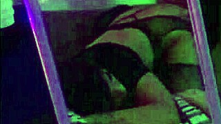 Alice fire sucks cock in toilet, loves monster toys on dick and pussy fucking