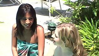 Watch this lesbian milf threesome with masturbation and anal outdoors? You won't believe it!
