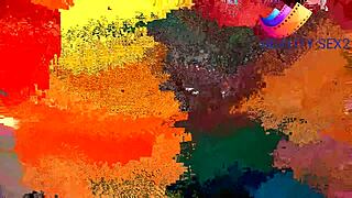 Does this big ass ebony girlfriend love getting fucked in the bedroom?