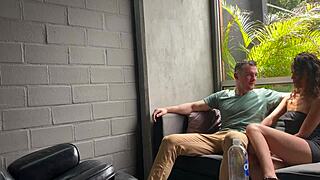 Sloppy Head and Raw Sex with Latina Therapist!