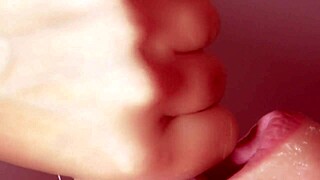 Japanese Uncle Gives Facial Cumshot to Step-Daughter in Close-Up Story