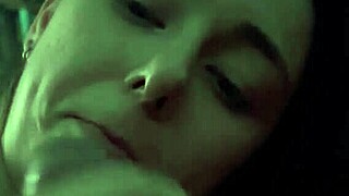 Sucking Him Dry on Long Car Trip