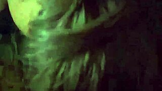 Kandy Kane, the chubby BBW housewife, gives a homemade blowjob with her big tits.