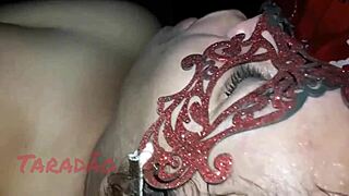 enjoying a nice thrust and finishing in her mouth at home