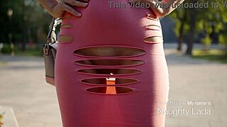 I Cut My Dress And Went Outside To Show It To Others