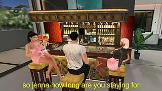 Kim's Friend Gives Lap Dance