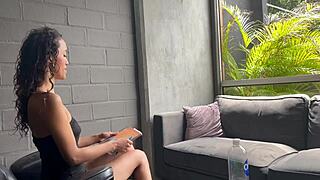 Sloppy Head and Raw Sex with Latina Therapist!