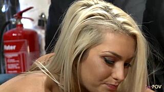 Talking Back To Lesbian Milf Boss Leads To Threesome