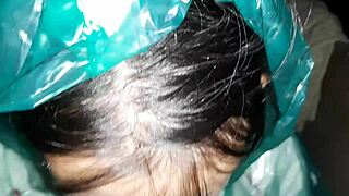 Russian Lesbian Brings Stranger to Orgasm in Barn