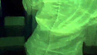 tiny skinny young gal bouncin’ and grindin’ on cock in swing club cabin