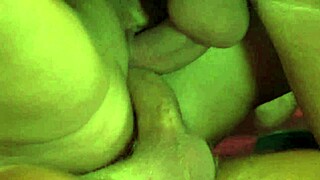 Hot Blonde In Raw Threesome Action