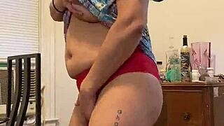 anna maria shows off new sundress