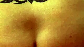 Masturbating with lisa on croatian holiday balcony in public flashing her ass