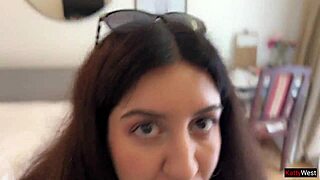 Did Hottie Lose Game and Wear Cum on Face?